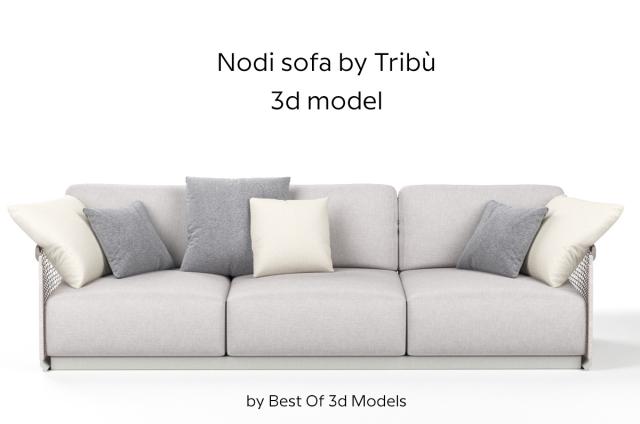 nodi sofa 3d model tribu