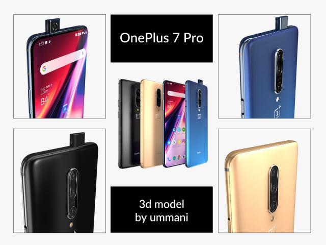 one plus pro 3d model turbosquid