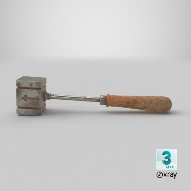 3d model vray mallet