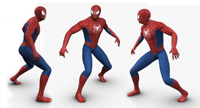 Peter Parker superhero 3d model turbosquid spidey 3d model turbosquid