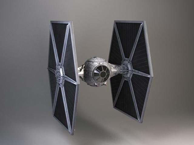 Star Wars TIE Fighter 3d model turbosquid