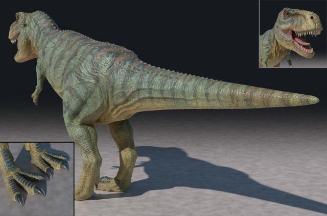 tyrannosaurus 3d model turbosquid