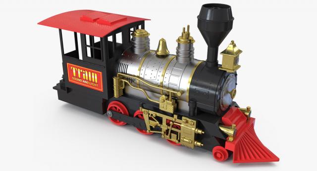 train toy 3d model turbosquid