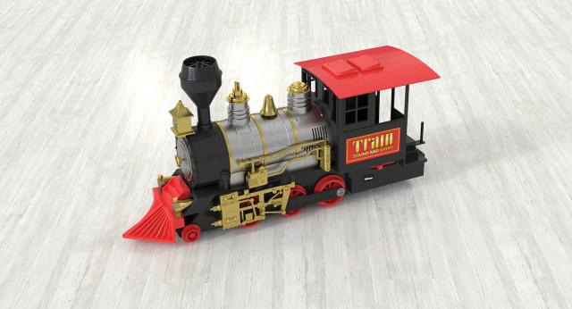steam locomotive 3d model turbosquid