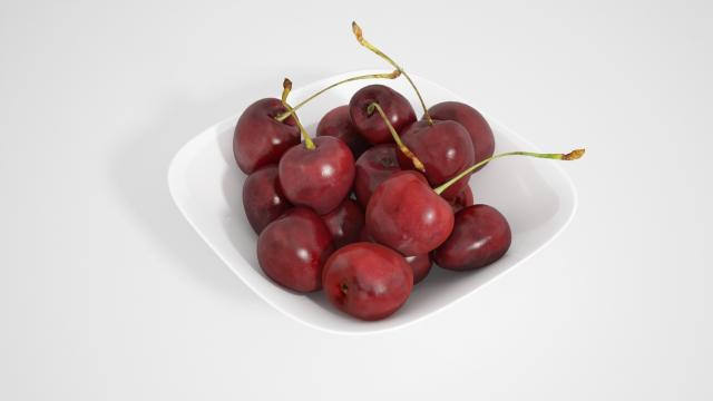 cherries 3d model vizpark collection
