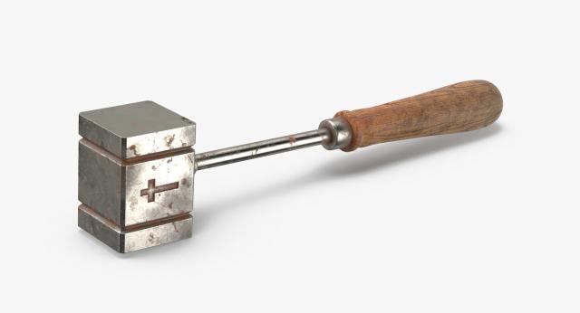 3d model halloween mallet