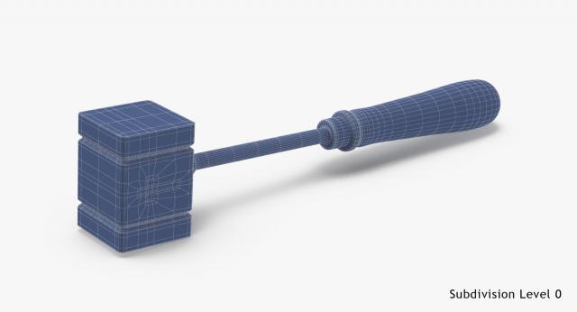 3d model mallet 