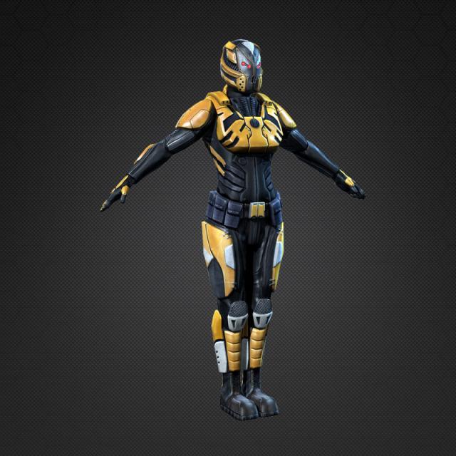 armor suit 3d model turbosquid
