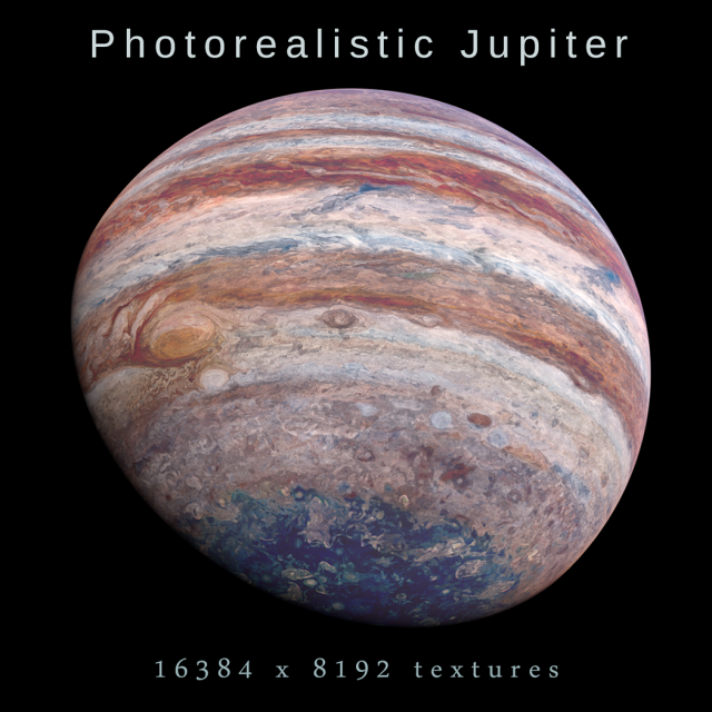 jupiter 3d model