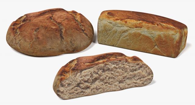Bread 3d models