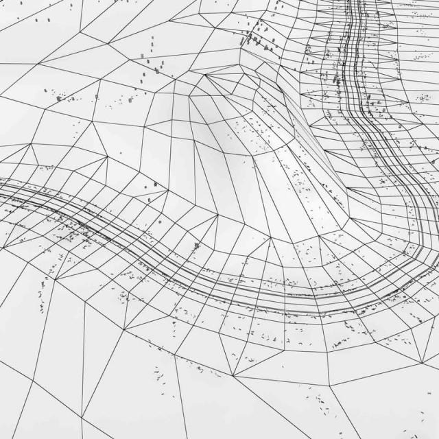 terrain 3d model turbosquid