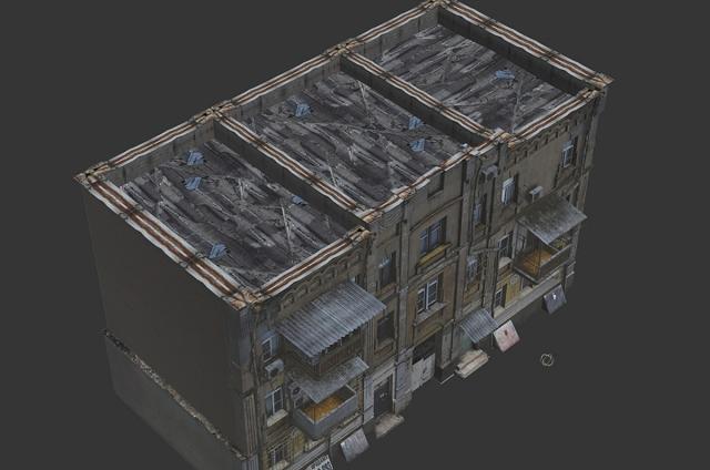 eastern europe building 3d model turbosquid