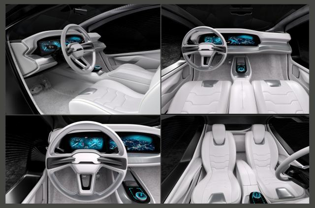 futuristic car 3d model 3dexport