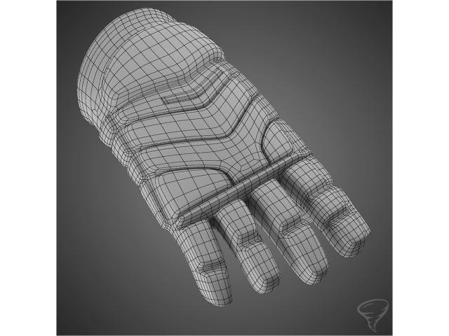 ccm gloves wireframe 3d model turbosquid