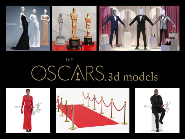 oscars 3d models
