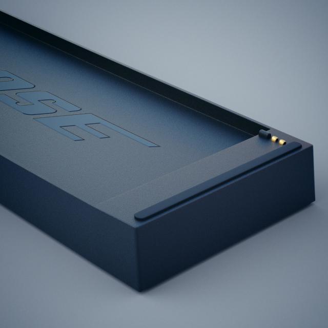 3d model of a bluetooth speaker