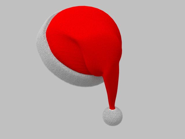 Christmas hat 3d model