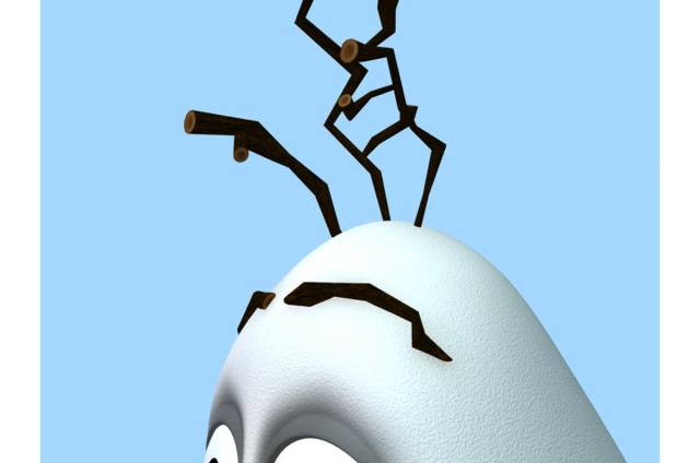 snowman hair 3d model turbosquid