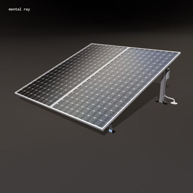 solar energy 3d model turbosquid