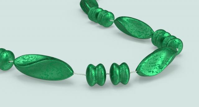 green beads for shrove tuesday 3d model turbosquid green beads for fat tuesday 3d model turbosquid