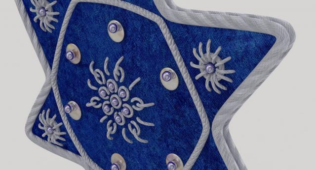 festive decoration 3d model turbosquid