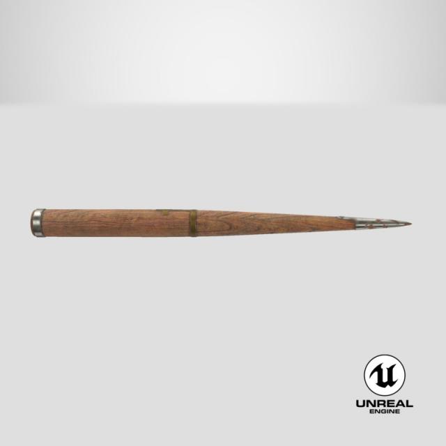 3d model unreal Vampire hunter stake