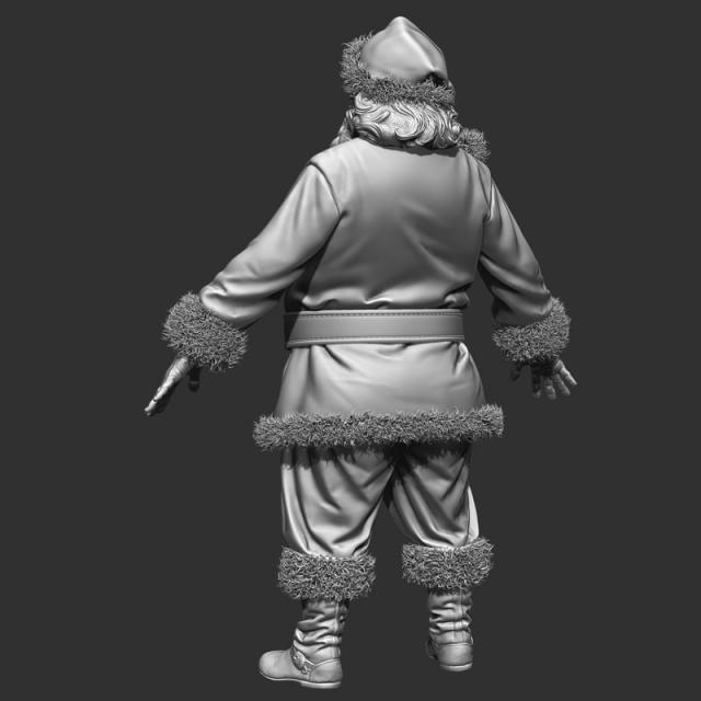 Weihnachtsmann 3d model turbosquid