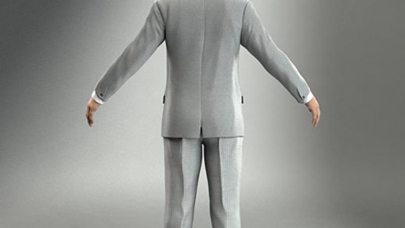 BusinessMan 3d model image 3