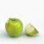 3d model of green apple