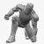 avengers landing pose 3d model turbosquid