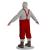 father christmas full body 3d model turbosquid