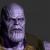 thanos face 3d model turbosquid