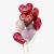 bunch of balloons 3d model turbosquid
