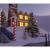 3d christmas city 3d model turbosquid