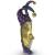 purple mardi gras mask with bells 3d model turbosquid
