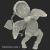 cartoon cupid 3d model turbosquid
