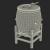 drum percussion musical instrument 3d model turbosquid