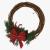 christmas wreath 3d model turbosquid