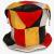 clown top hat 3d model turbosquid