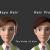 cartoon male hair 3d model maya turbosquid