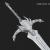 dark souls weapon wireframe 3d model turbosquid