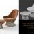 Warren Platner chair and ottoman 3d model turbosquid