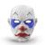 clown mask 3d model turbosquid