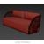 restoration hardware sofa new collection 3d model