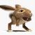 talking rabbit 3d model rigged turbosquid