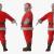 christmas santa 3d model turbosquid