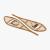 snowshoes 3d model turbosquid