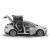 sedan car tesla 3d model turbosquid