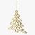 tree shaped christmas ornament 3d model turbosquid
