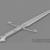 middle age sword 3d model vray turbosquid